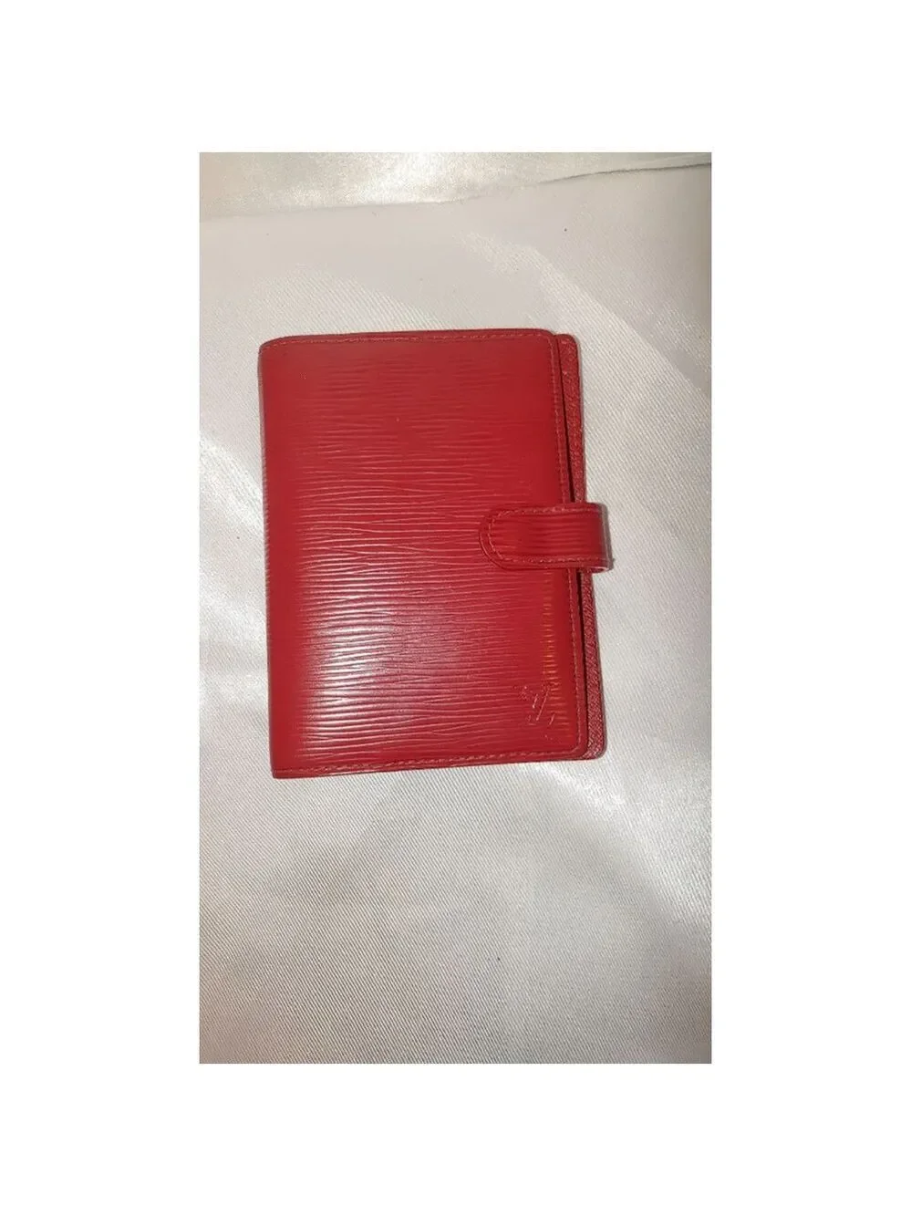 Louis Vuitton Red Epi Leather Wallet
